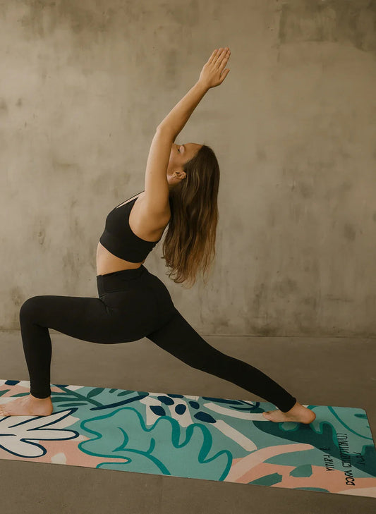 Dora Jungle Yoga Mat – 6mm Non-Slip, Eco-Friendly & Artist-Designed | Yune Yoga