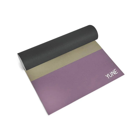 Yoga Mat | 6mm Thick | Striped | Non-Slip | Eco Friendly | Yune Yoga | Biarritz