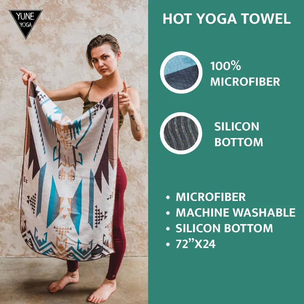 The Diamond Yoga Towel – Quick-Dry, Non-Slip, Eco-Friendly Performance Towel