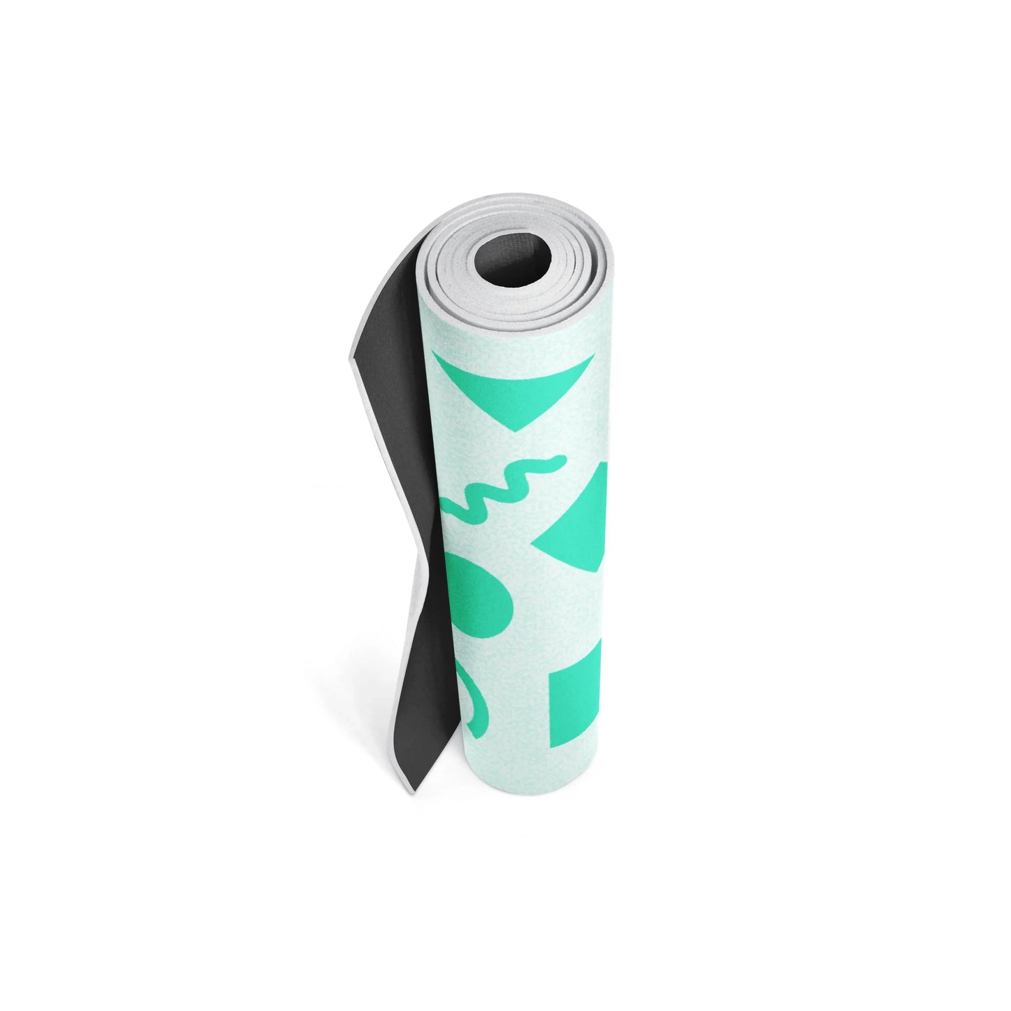 Oberon “Forest Flow” Yoga Mat – 6mm Non-Slip, Eco-Friendly (Green)