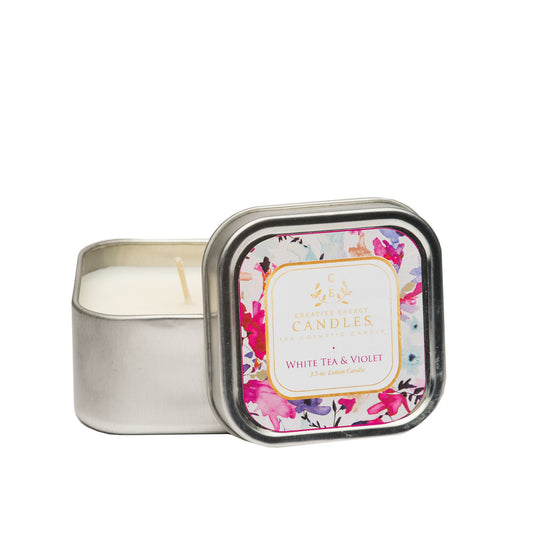 White Tea & Violet Soy Lotion Candle