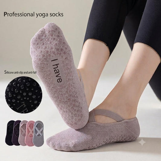 Anti-Slip Yoga & Pilates Socks – Women's Non-Slip Grip Socks
