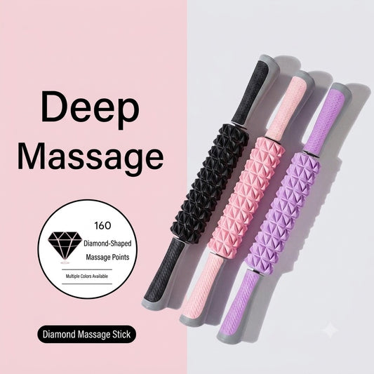 Yoga Foam Roller & Massage Stick – 46 cm