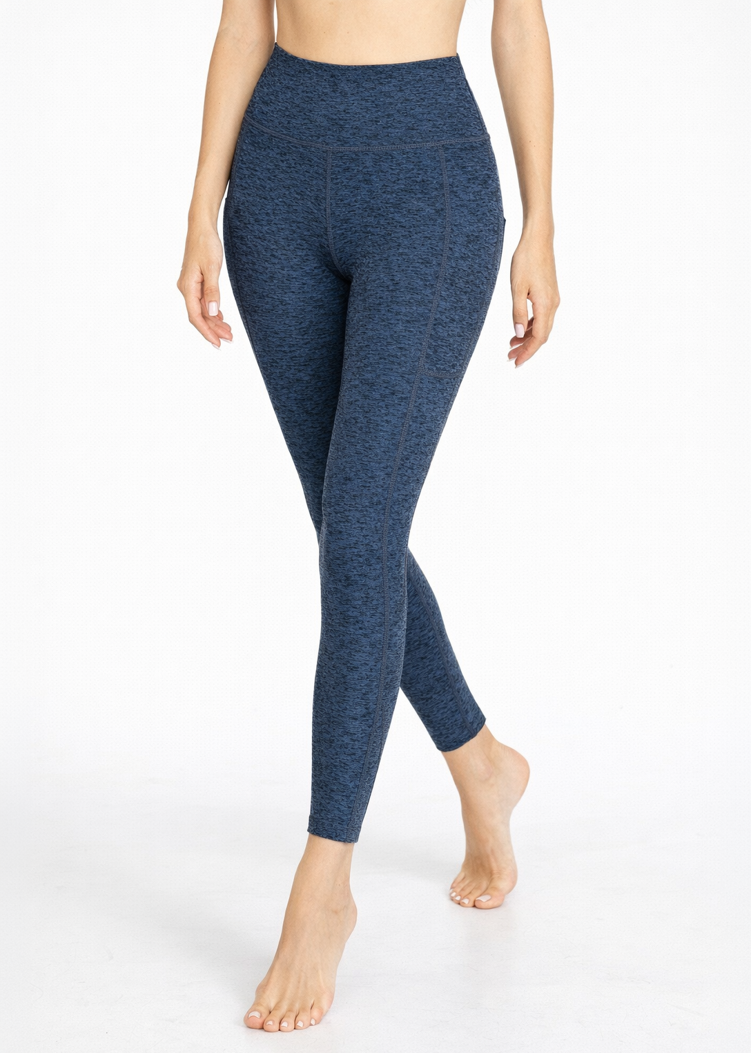 Heather Pocket Leggings Made in USA