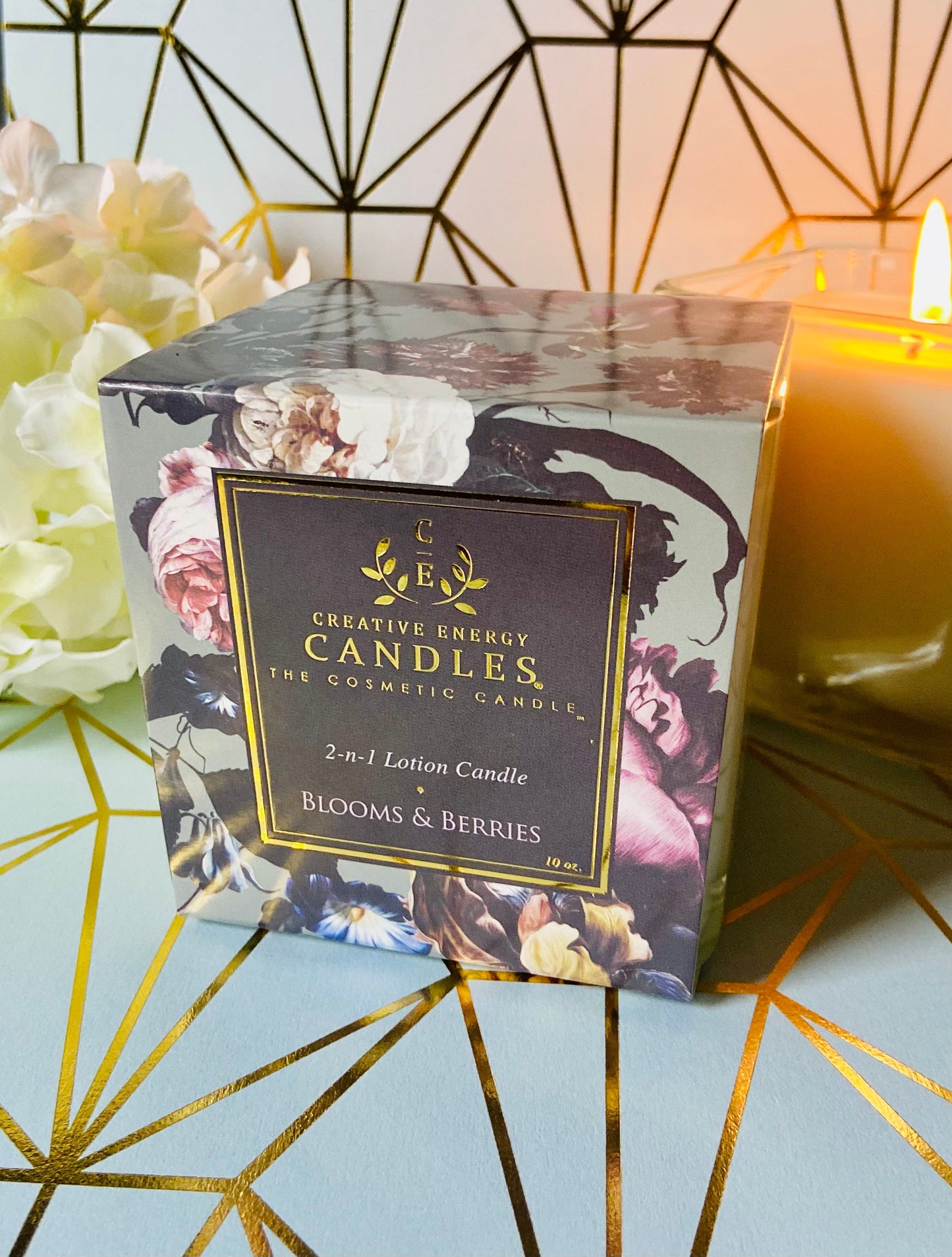 Blooms & Berries Soy Lotion Candle