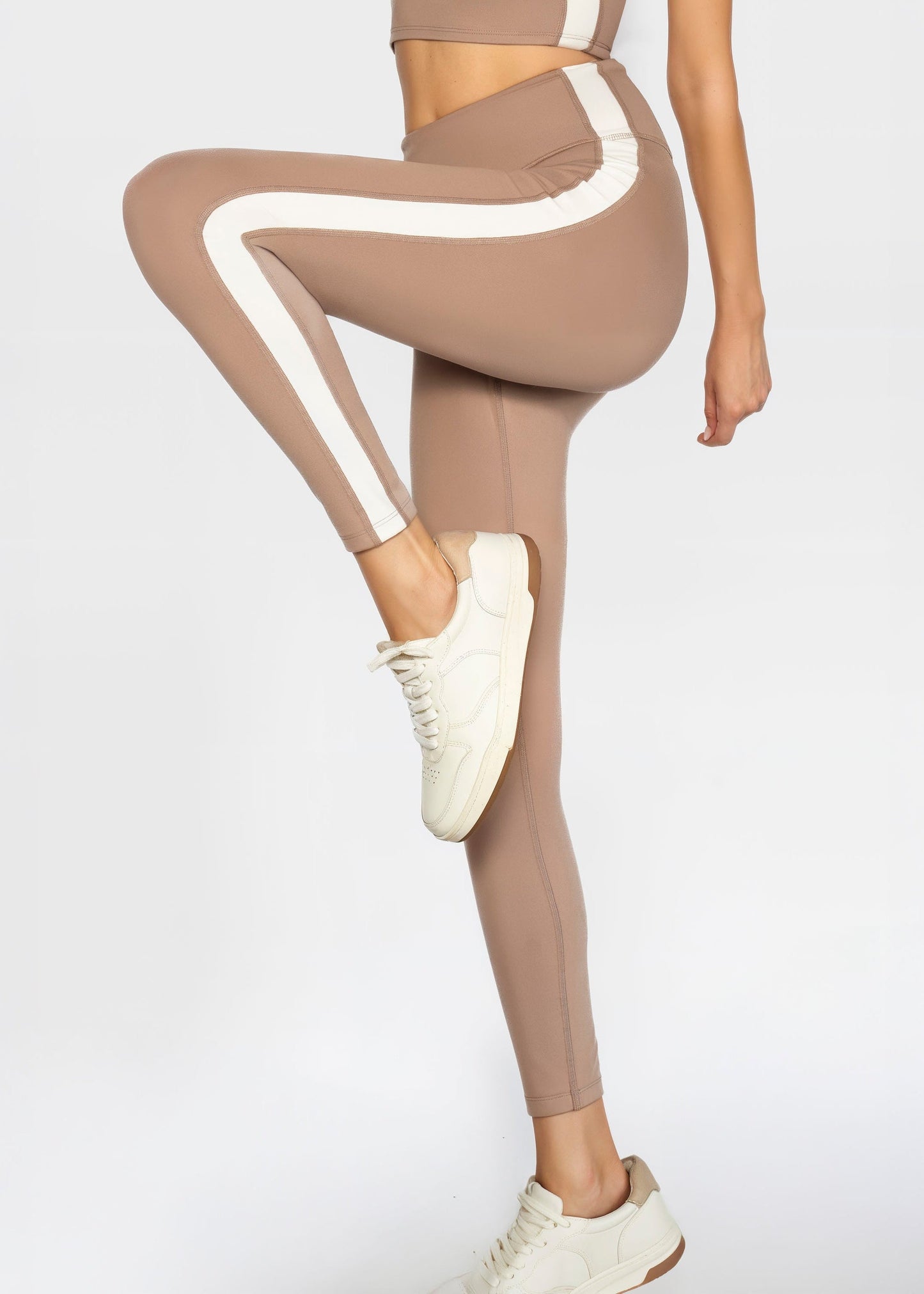 Side Split Yoga Leggings Made in USA