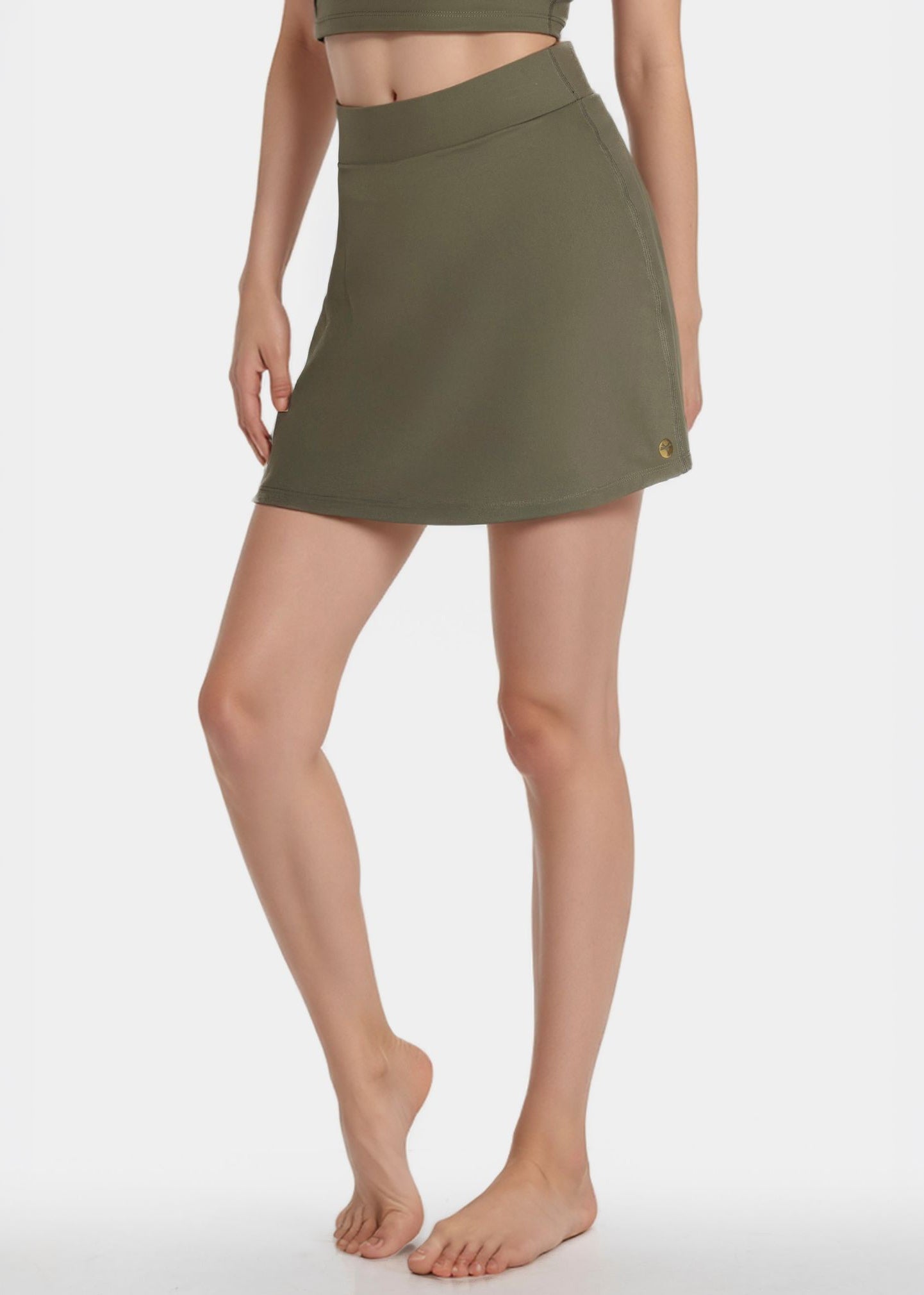 Built-in Pocket Short Tennis Skirt Made in USA