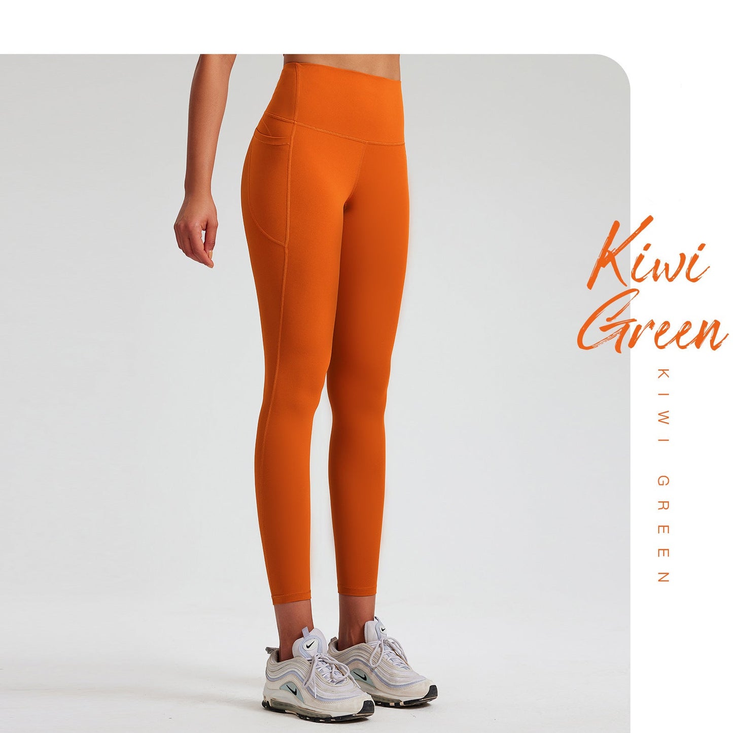 Yoga Pants,Yoga Leggings - Orange