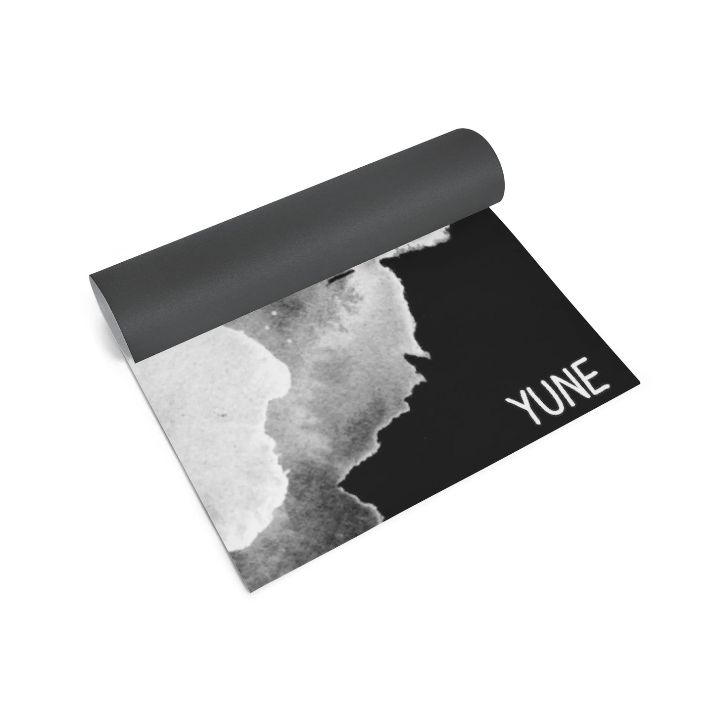 Black1 Yoga Mat – Non-Slip, Cushioned, Minimalist All-Black Design for Studio, Home & Outdoor Practice