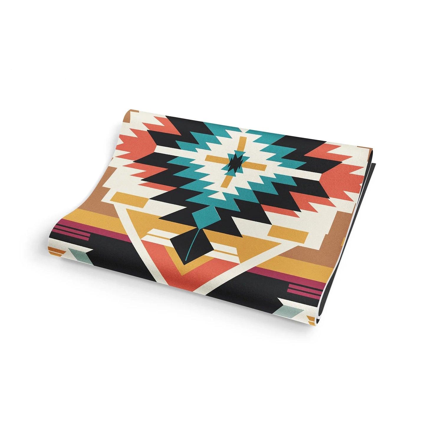 Coyote Falls Yoga Mat – 6 mm Extra Thick, Double-Sided Non-Slip, Eco-Friendly PER with UV-Printed Canyon Design | Yune Yoga