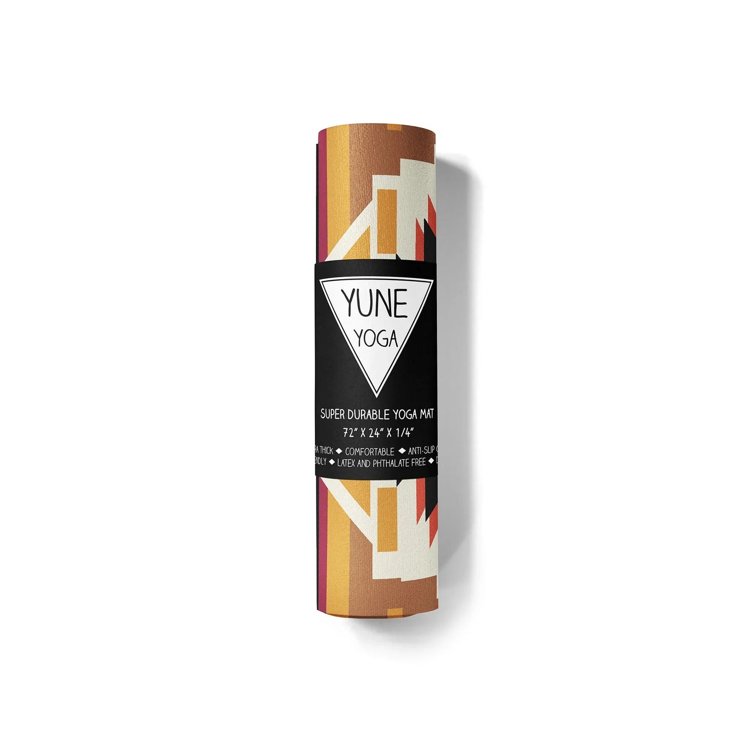 Coyote Falls Yoga Mat – 6 mm Extra Thick, Double-Sided Non-Slip, Eco-Friendly PER with UV-Printed Canyon Design | Yune Yoga