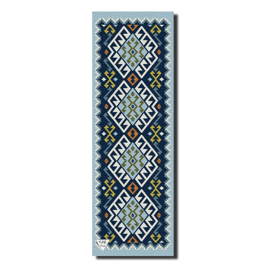 Yoga Mat | 6mm Thick | Blue | Non-Slip | Eco Friendly | Yune Yoga | Moab River