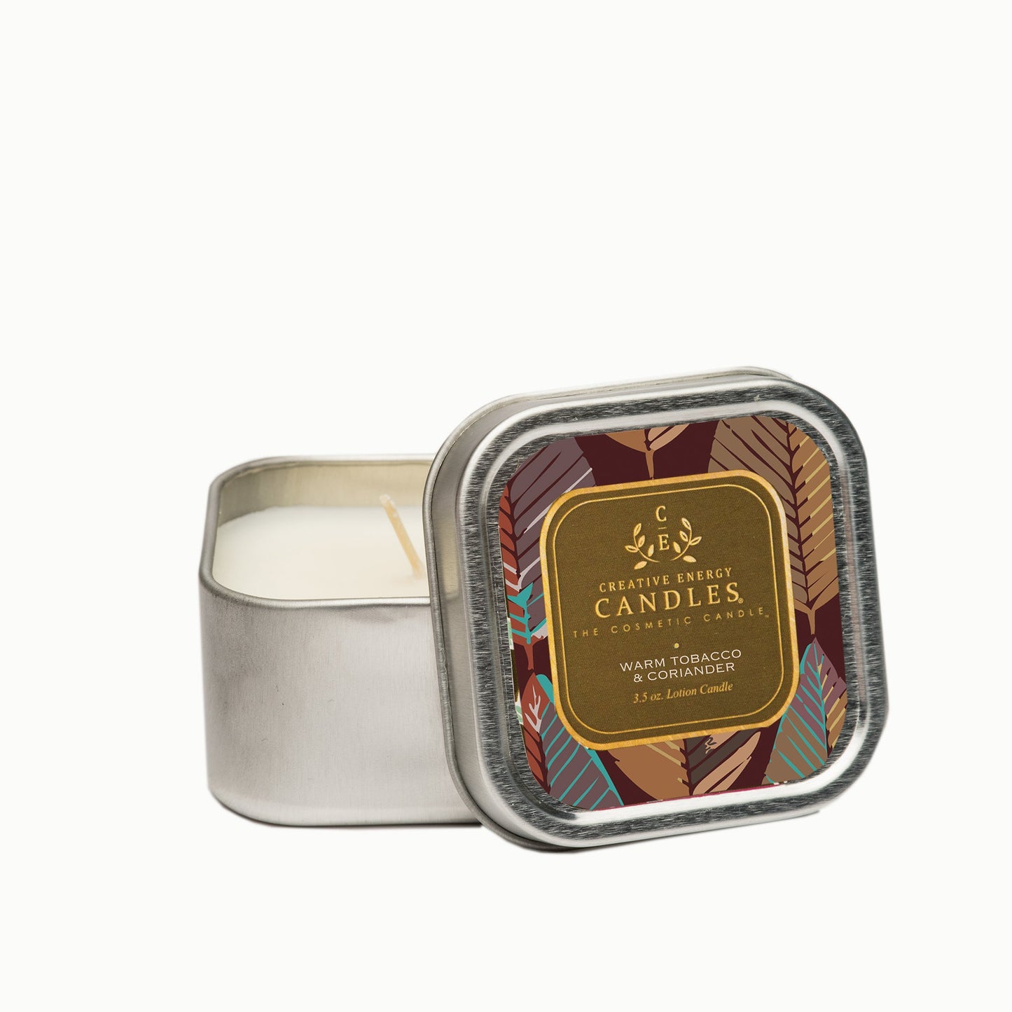 Warm Tobacco & Coriander Soy Lotion Candle