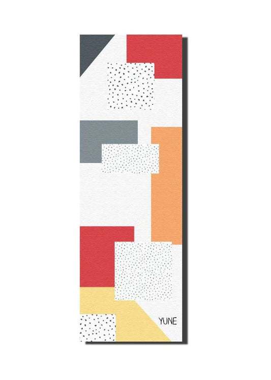 Yoga Mat | 6mm Thick | Multicolor | Non-Slip | Eco Friendly | Yune Yoga | Cancer