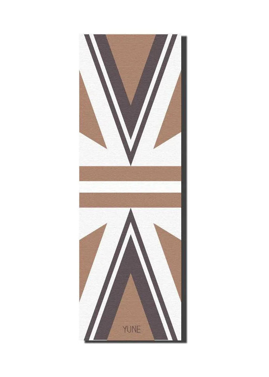 Yoga Mat | 6mm Thick | Brown | Non-Slip | Eco Friendly | Yune Yoga | Capricorn