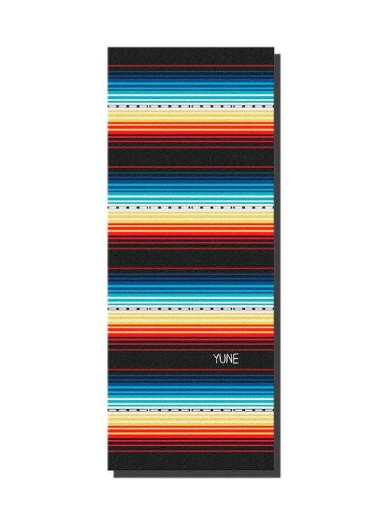 Yoga Mat | 6mm Thick | Striped | Non-Slip | Eco Friendly | Yune Yoga | Devo