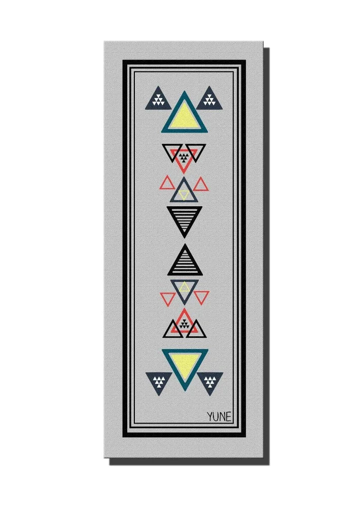 Yoga Mat | 6mm Thick | Gray | Non-Slip | Eco Friendly | Yune Yoga | Janet