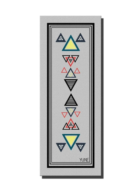 Yoga Mat | 6mm Thick | Gray | Non-Slip | Eco Friendly | Yune Yoga | Janet