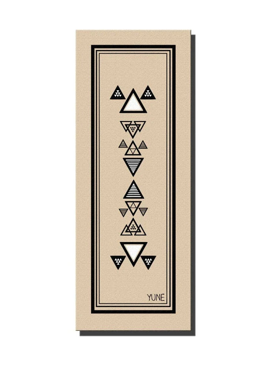 Yoga Mat | 6mm Thick | Striped | Non-Slip | Eco Friendly | Yune Yoga | Mariah