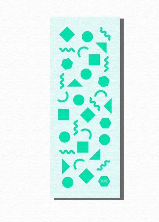 Oberon “Forest Flow” Yoga Mat – 6mm Non-Slip, Eco-Friendly (Green)