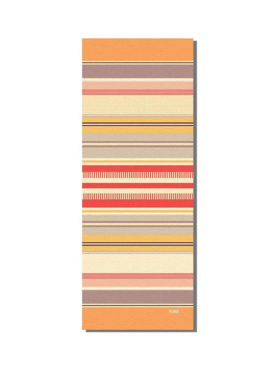 Raliegh Yoga Mat – 6mm Eco-Friendly, Non-Slip Striped Cushion for Home, Studio & Travel