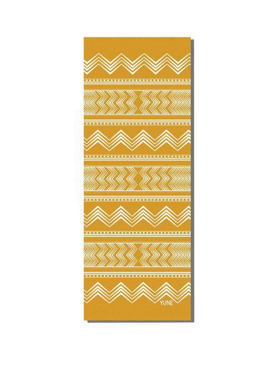 Wes Yoga Mat — Color-Block Joy, Zero-Slip Grip (Cushy Comfort)